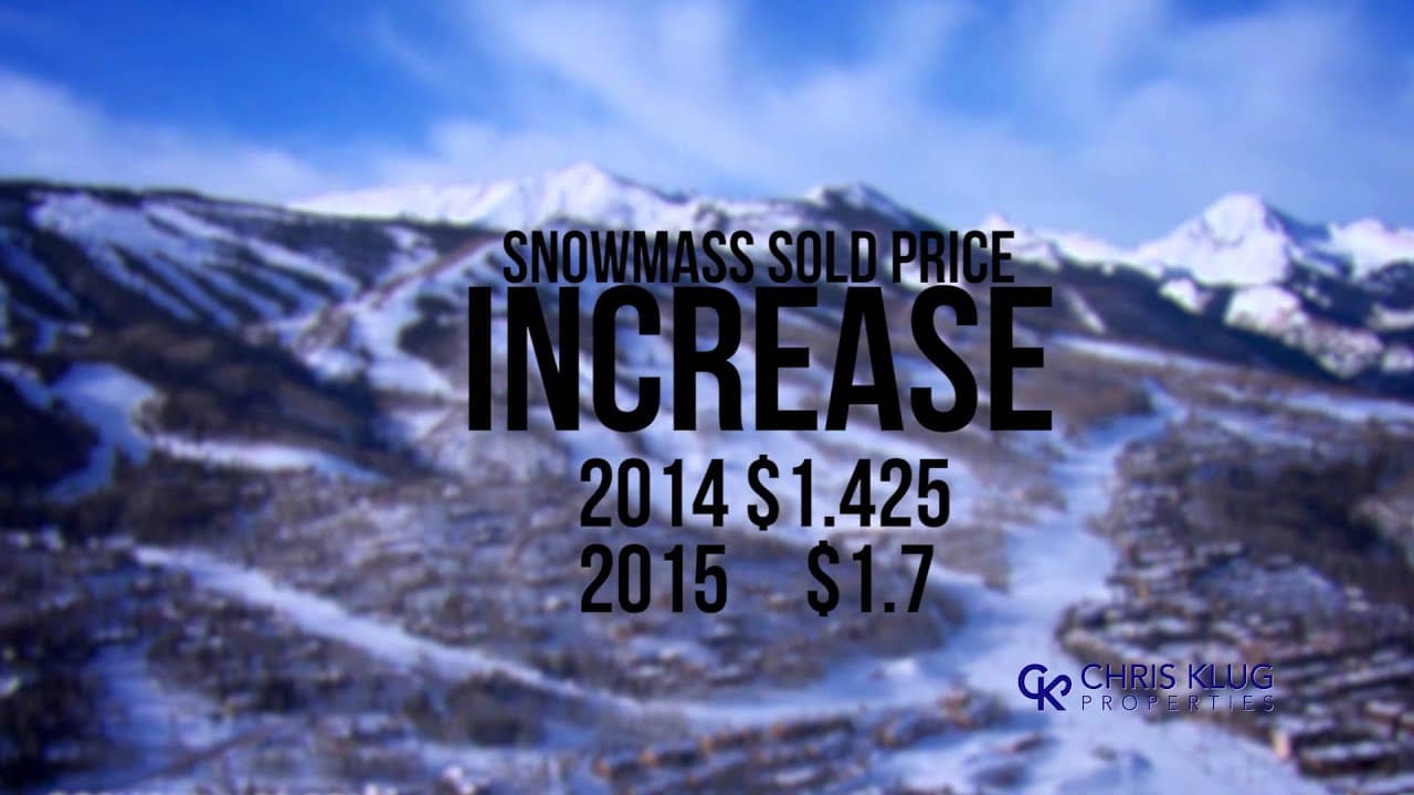 Klug Properties Aspen Snowmass Update December 2015