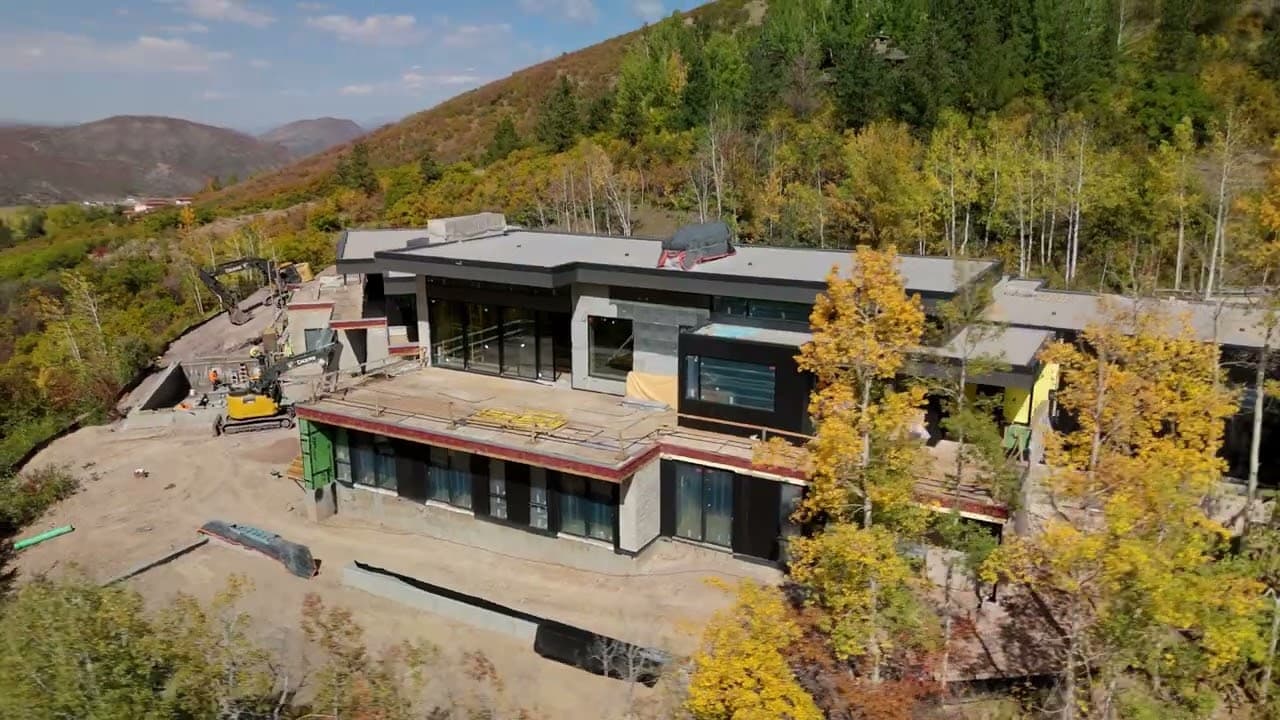Fall Colors at 401 Carroll Drive, Aspen, Colorado