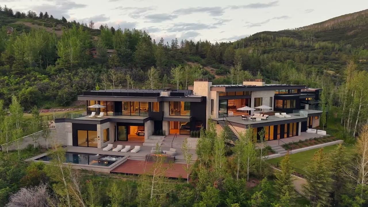 401 Carroll Drive Aspen | Luxury Estate at Sunset | Chris Klug | Aspen Snowmass Sotheby's